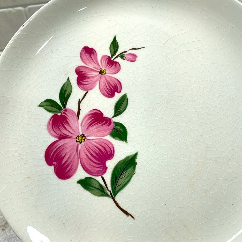 2 VINTAGE Ceramic China plates